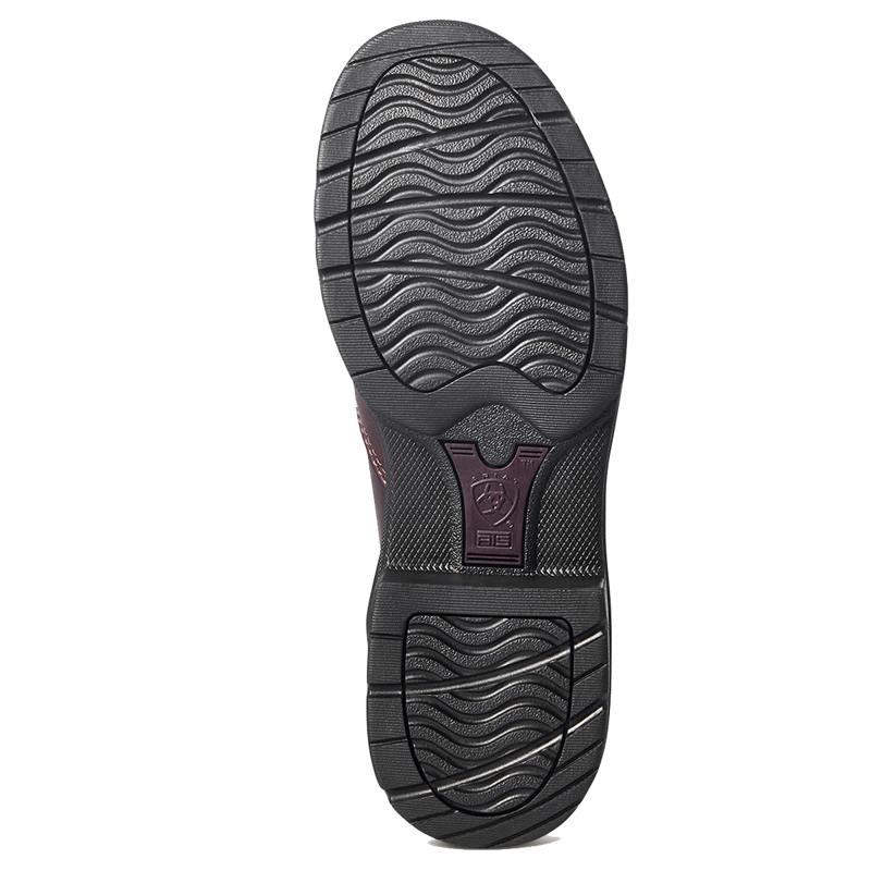 Ariat Women's Barnyard Side Zip Boot - Dark Brown-3